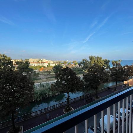 Appartement rénové vue mer avec garage Cagnes-sur-Mer Exterior foto