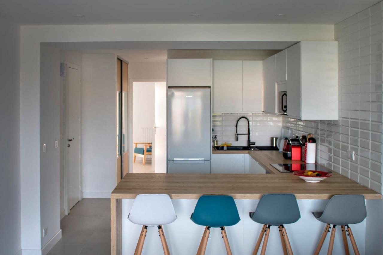 Appartement rénové vue mer avec garage Cagnes-sur-Mer Exterior foto