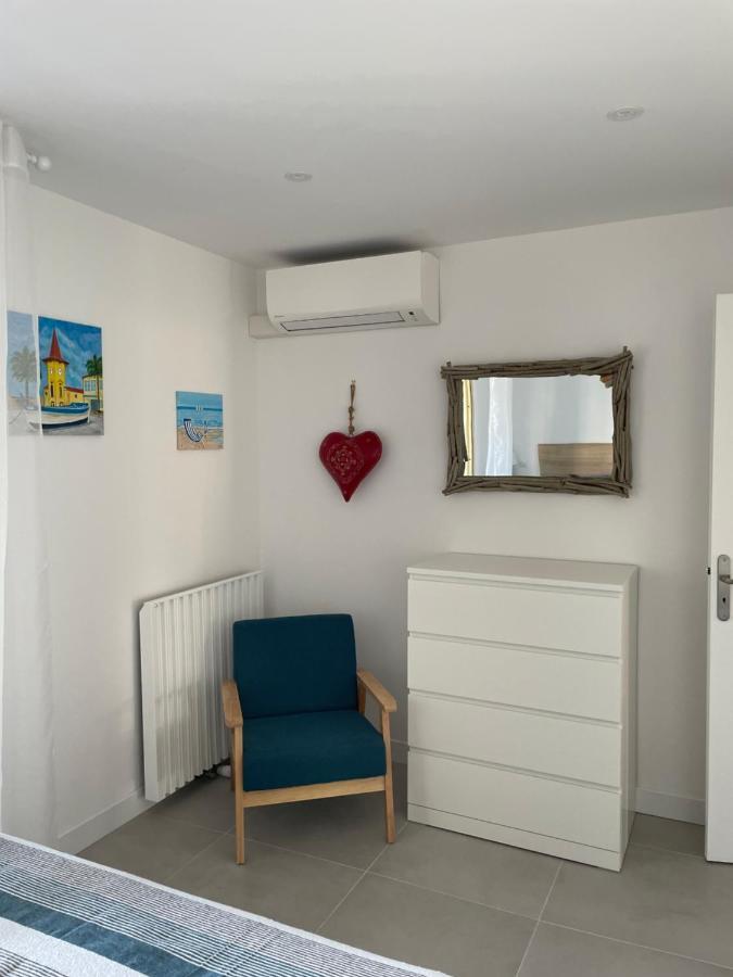 Appartement rénové vue mer avec garage Cagnes-sur-Mer Exterior foto